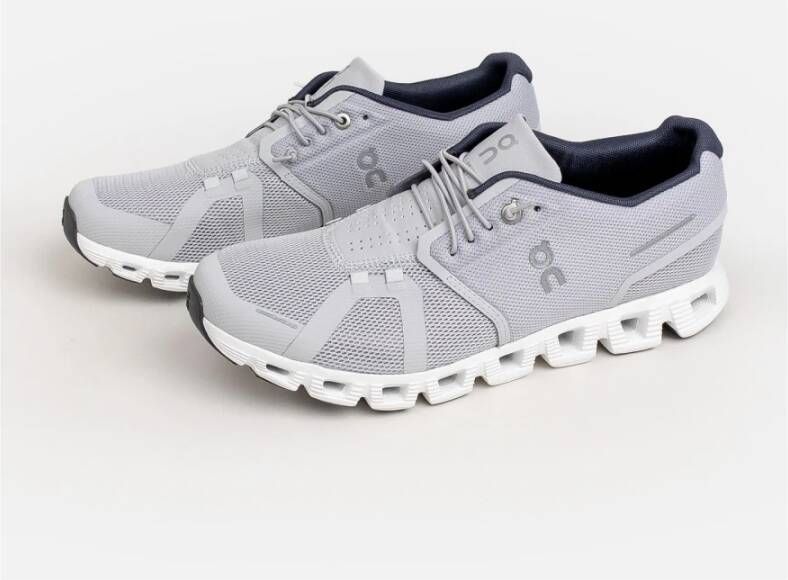 ON Running Cloud 5 Wit en Grijs Sneakers Gray Heren