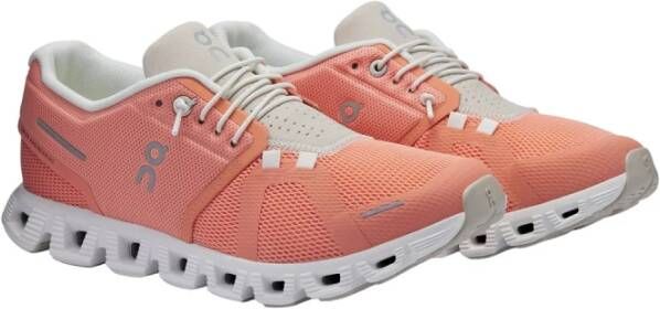 ON Running Cloud Sneakers met parelaccent White Dames