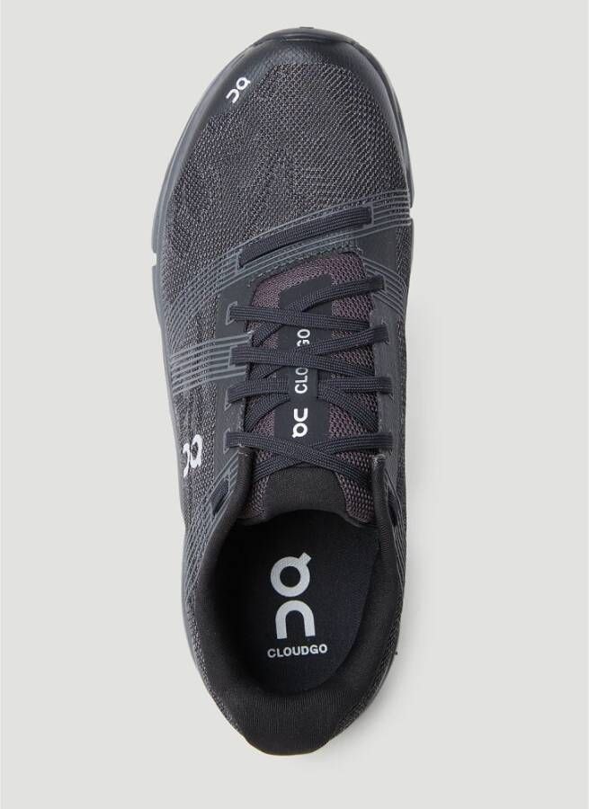 ON Running Cloudgo Sneakers van gerecycled polyester Zwart Dames