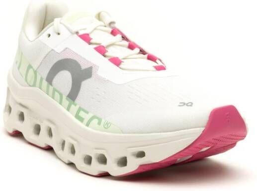 ON Running Cloudmonster Lichtgewicht Hardloopschoenen White Dames