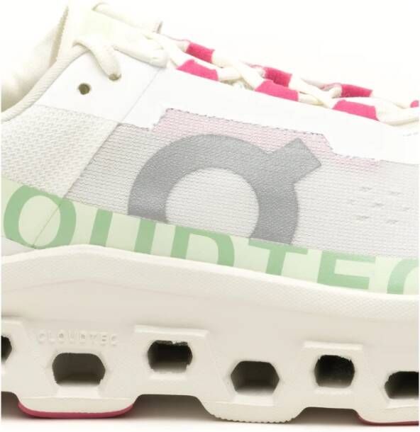 ON Running Cloudmonster Lichtgewicht Hardloopschoenen White Dames