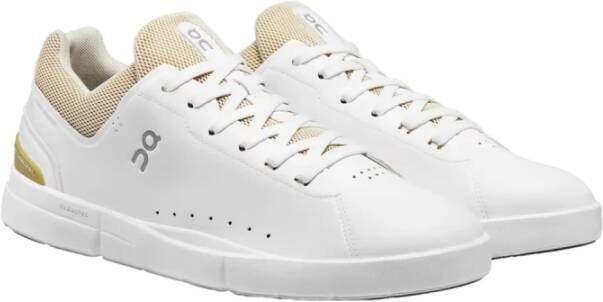 ON Running Comfortabele witte sneakers met beige en groene details Multicolor Heren