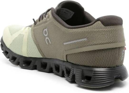 ON Running Groene Mesh Sneaker met Reflecterende Details Multicolor Heren