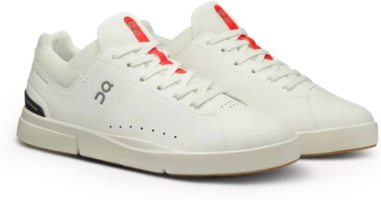 ON Running Retro Tennis Style Sneakers Wit White Heren