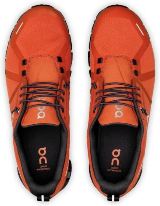 ON Running Rode waterafstotende hardloopschoenen Oranje Heren