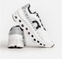 ON Running Witte Sneakers met Stoffen Materiaal en Rubberen Zool White - Thumbnail 96