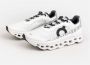 ON Running Witte Sneakers met Stoffen Materiaal en Rubberen Zool White - Thumbnail 98