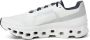 ON Running Witte Sneakers met Stoffen Materiaal en Rubberen Zool White - Thumbnail 76