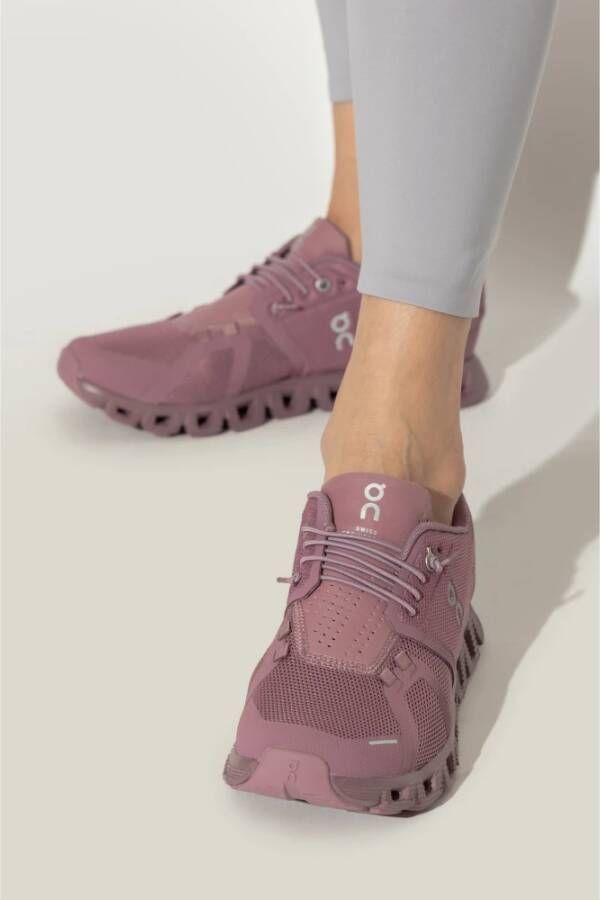 ON Running Sportschoenen 'Cloud 5' Purple Dames