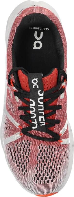 ON Running Trainingschoenen Cloudsurfer Red Dames