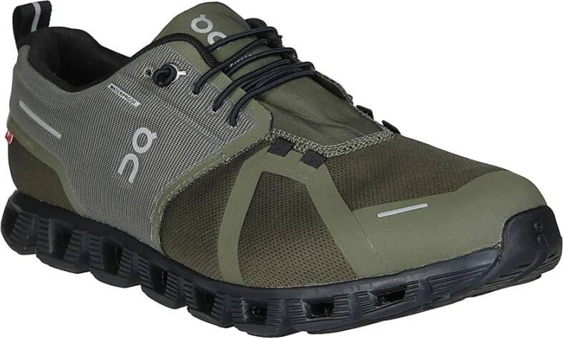 ON Running Waterdichte Cloud 5 Hardloopschoenen Green Heren