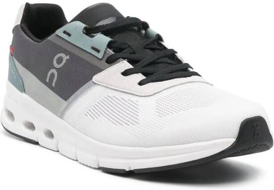 ON Running Witte Multikleur Mesh Sneaker met Reflecterende Details Multicolor Heren