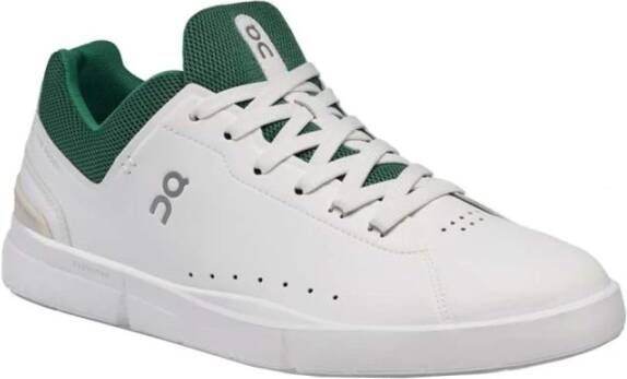 ON Running Witte sneakers met beige en groene details White Heren