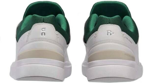 ON Running Witte sneakers met beige en groene details White Heren