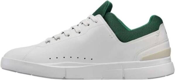 ON Running Witte sneakers met beige en groene details White Heren