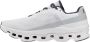 ON Running Witte Sneakers met Stoffen Materiaal en Rubberen Zool White - Thumbnail 50