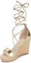 Only Sandalen ONLAMELIA-17 PU FOIL WRAP WEDGE HEEL - Thumbnail 5