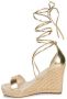 Only Sandalen ONLAMELIA-17 PU FOIL WRAP WEDGE HEEL - Thumbnail 6