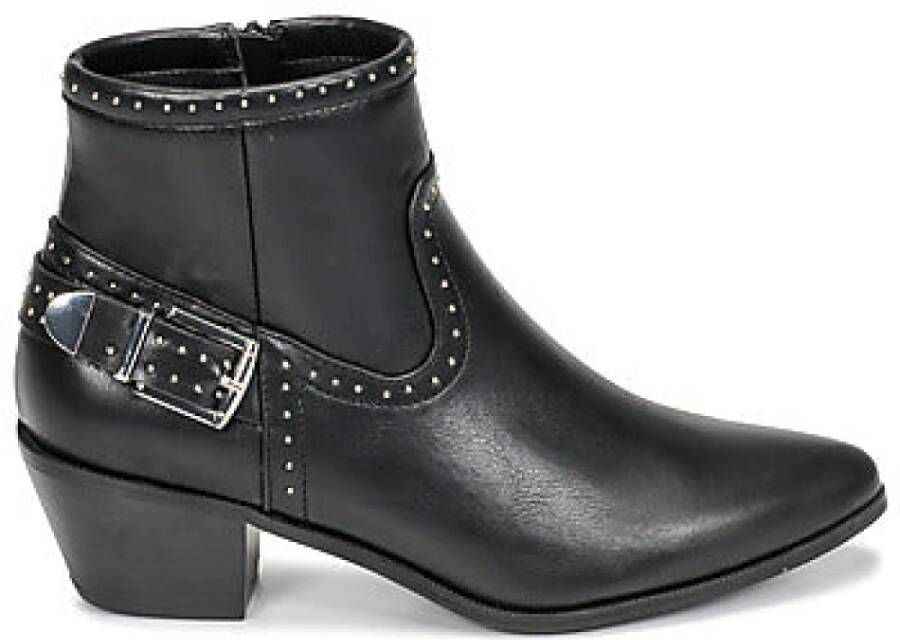 Only Stud Boot in het zwart voor vrouwen Black Dames