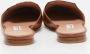 Oscar De La Renta Pre-owned Canvas flats Brown Dames - Thumbnail 5