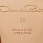 Oscar De La Renta Pre-owned Canvas flats Brown Dames - Thumbnail 8