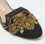 Oscar De La Renta Pre-owned Canvas sandals Black Dames - Thumbnail 7