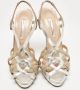 Oscar De La Renta Pre-owned Canvas sandals Gray Dames - Thumbnail 3