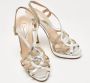 Oscar De La Renta Pre-owned Canvas sandals Gray Dames - Thumbnail 4