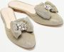 Oscar De La Renta Pre-owned Fabric flats Gray Dames - Thumbnail 3