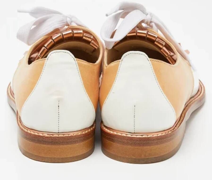 Oscar De La Renta Pre-owned Leather flats Multicolor Dames