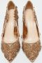 Oscar De La Renta Pre-owned Leather heels Beige Dames - Thumbnail 3