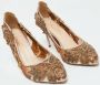 Oscar De La Renta Pre-owned Leather heels Beige Dames - Thumbnail 4