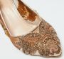 Oscar De La Renta Pre-owned Leather heels Beige Dames - Thumbnail 7