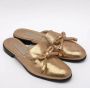 Oscar De La Renta Pre-owned Leather mules Yellow Dames - Thumbnail 4