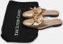 Oscar De La Renta Pre-owned Leather mules Yellow Dames - Thumbnail 9