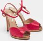 Oscar De La Renta Pre-owned Leather sandals Pink Dames - Thumbnail 3