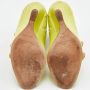 Oscar De La Renta Pre-owned Leather sandals Yellow Dames - Thumbnail 6