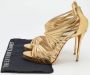 Oscar De La Renta Pre-owned Leather sandals Yellow Dames - Thumbnail 8