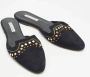 Oscar De La Renta Pre-owned Suede flats Black Dames - Thumbnail 4