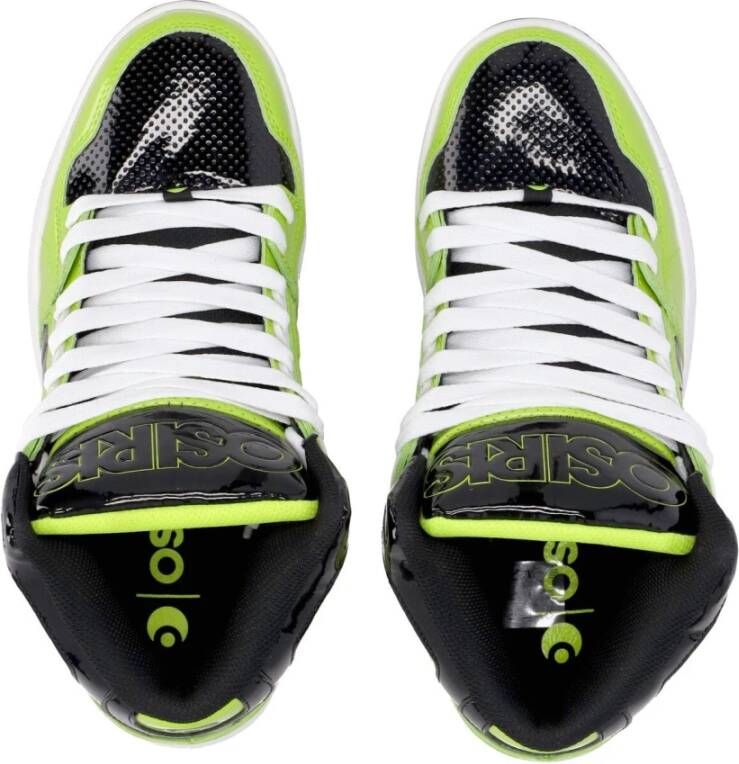 Osiris Hoge Skate Schoenen Lime Wit Multicolor Heren