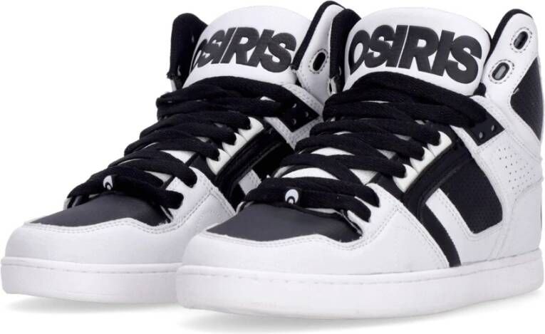 Osiris Hoge Skate Schoenen Wit Zwart Wit White Heren