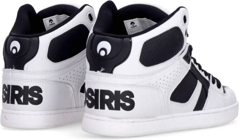 Osiris Hoge Skate Schoenen Wit Zwart Wit White Heren