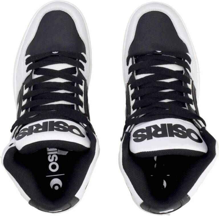 Osiris Hoge Skate Schoenen Wit Zwart Wit White Heren