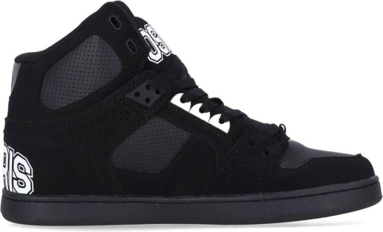 Osiris Hoge Skate Schoenen Zwart Wit Black Heren