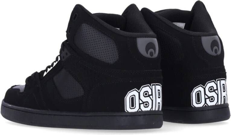 Osiris Hoge Skate Schoenen Zwart Wit Black Heren