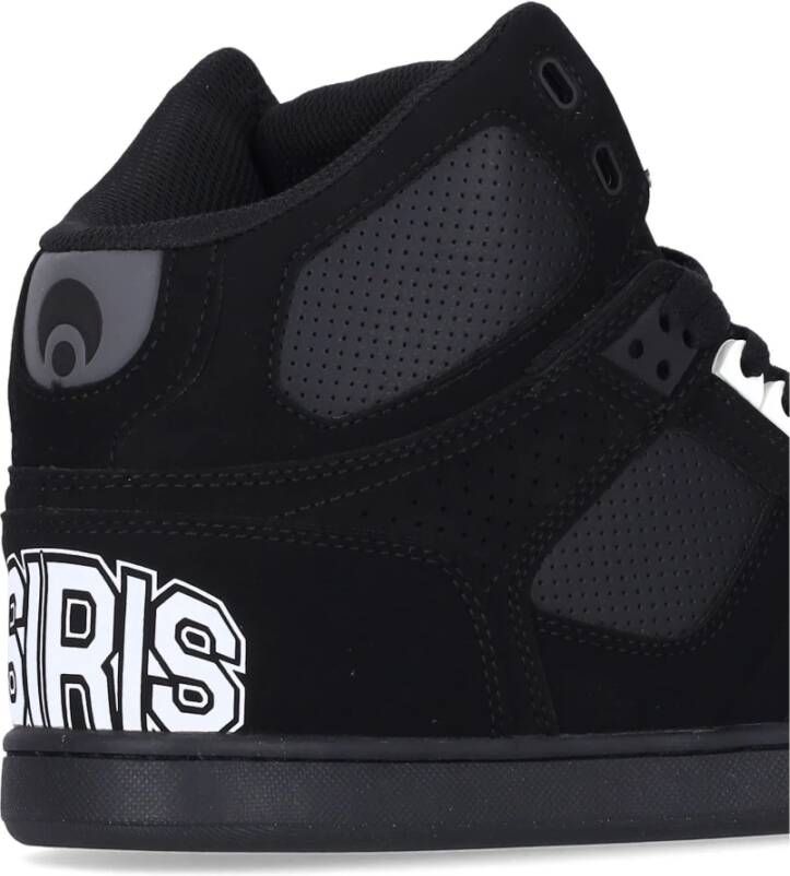 Osiris Hoge Skate Schoenen Zwart Wit Black Heren