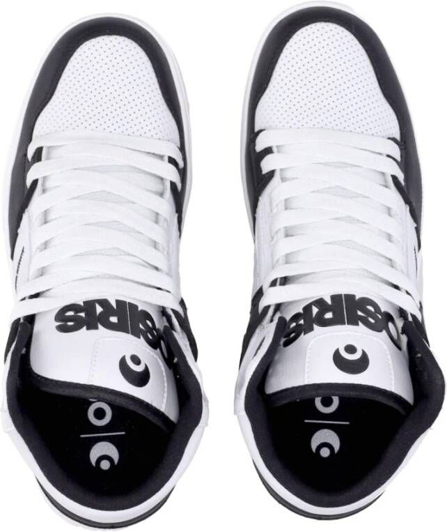 Osiris Hoge Skate Schoenen Zwart Wit Black Heren