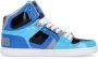 Osiris Hoge Top Skate Schoenen Blauw Grijs Cyaan Blue Heren - Thumbnail 2