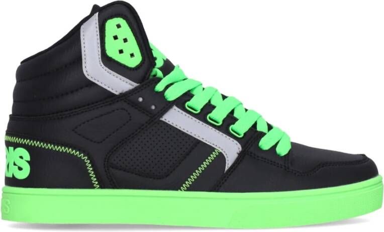 Osiris Skate Schoenen Zwart Groen High Top Black Heren