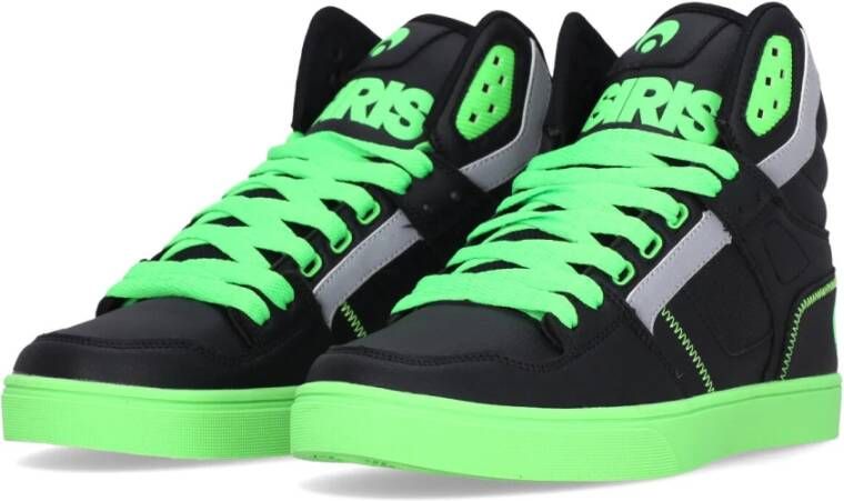 Osiris Skate Schoenen Zwart Groen High Top Black Heren